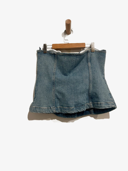 MNG Denim Tube Top - XL