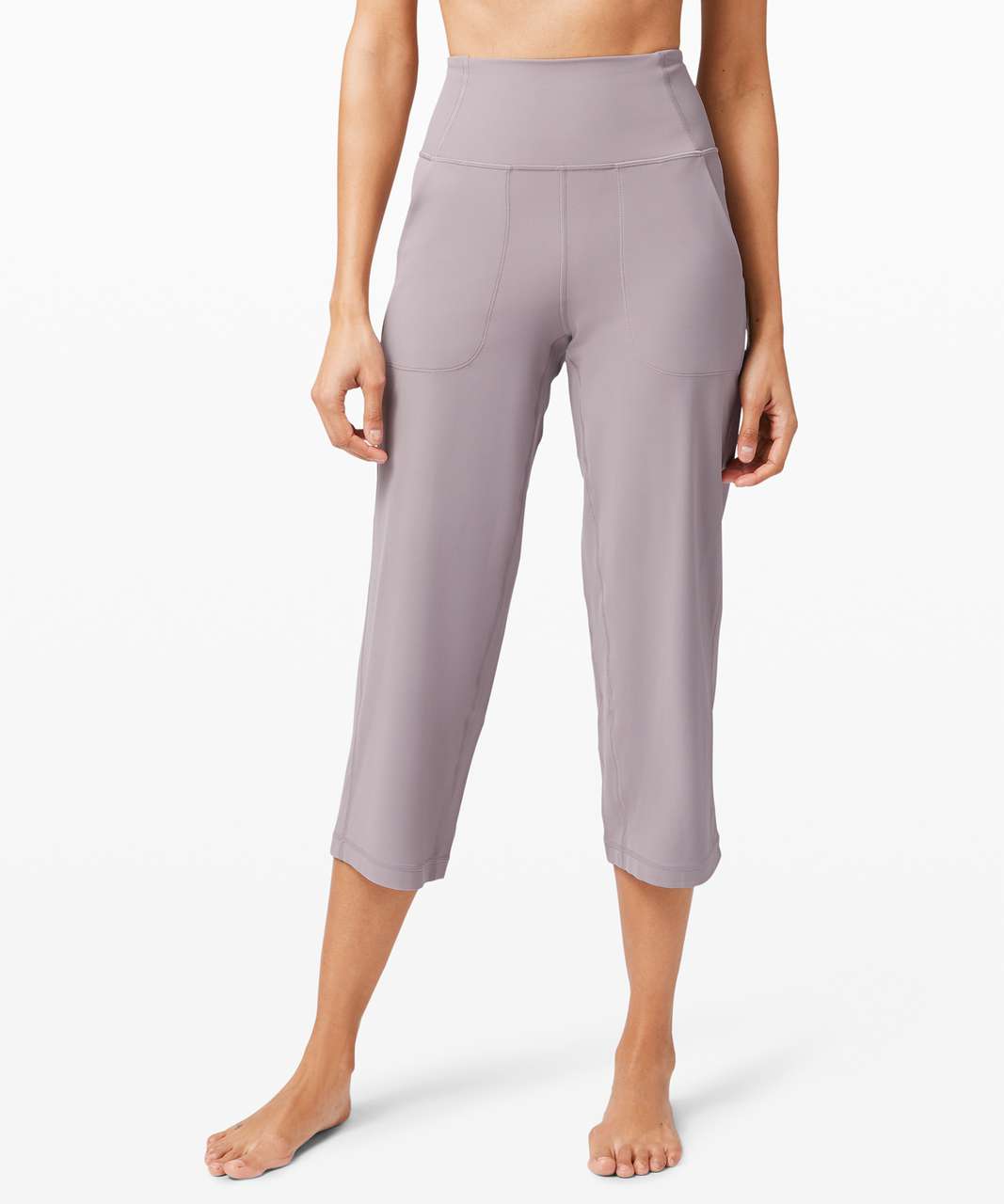 Lululemon Align Wide Leg Crop in Violet Verbena - 8
