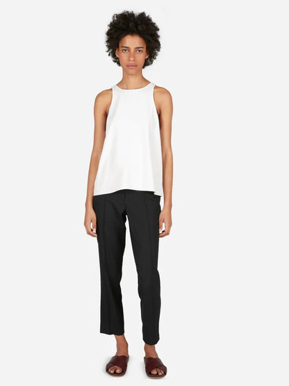 Everlane GoWeave High Neck Tank in White - 4