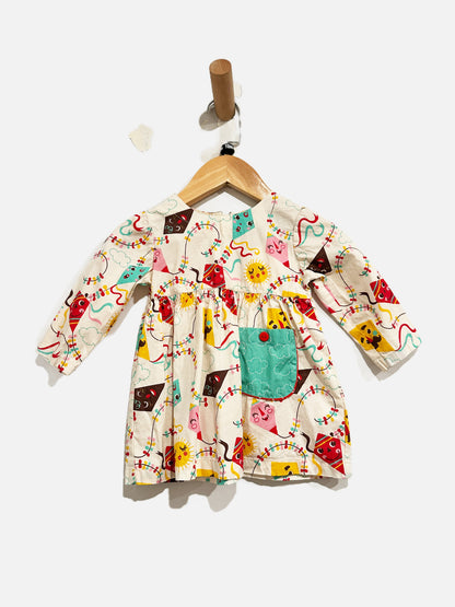 Little Miss Marmalade Kite Dress - 12Mo