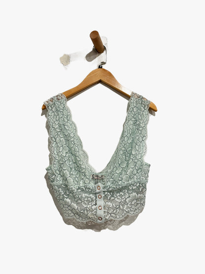 Free People Heartbreaker Brami in Sea Wash - XS