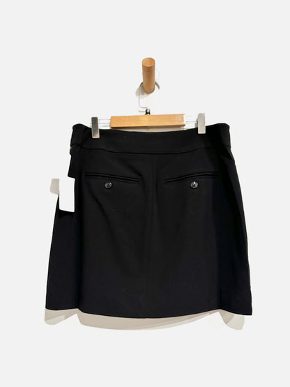 Good American Suiting Mini Skirt in Black - 27