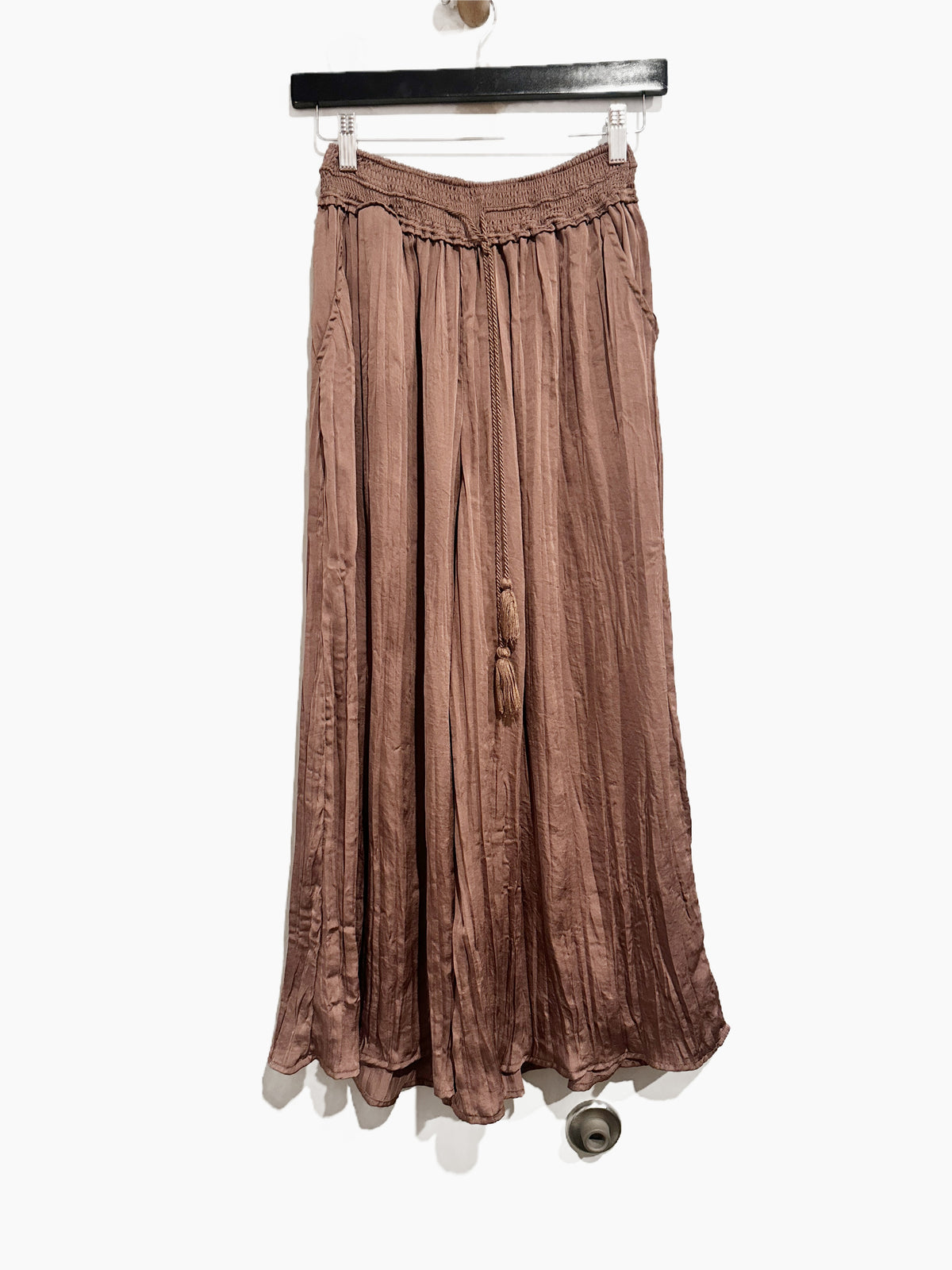 Anthropologie Saturday Sunday Mona Wide-Leg Pants in Brown - XS