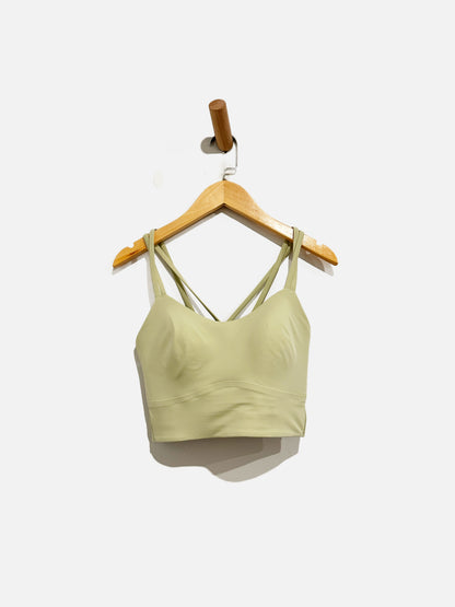 Lululemon Like a Cloud Sports Bra in Honeydew