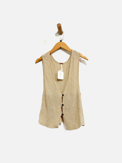 Free People Sea Scape Vest - Medium