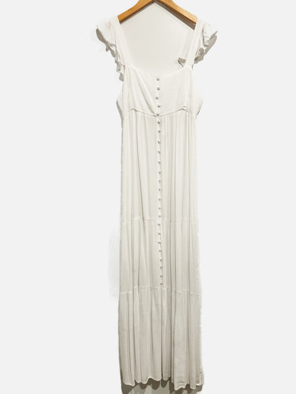 BB Dakota White Ready or Yacht Midi Dress - Medium
