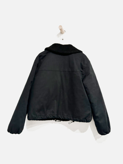 Banana Republic Black Shearling Lined Jacket - PXS