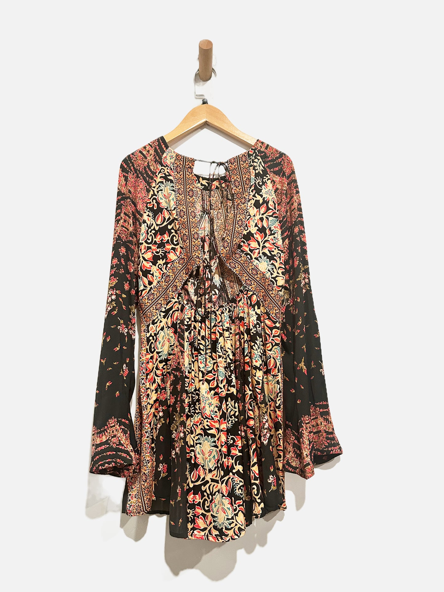 Free People Stevie Printed Tunic Dress - XS