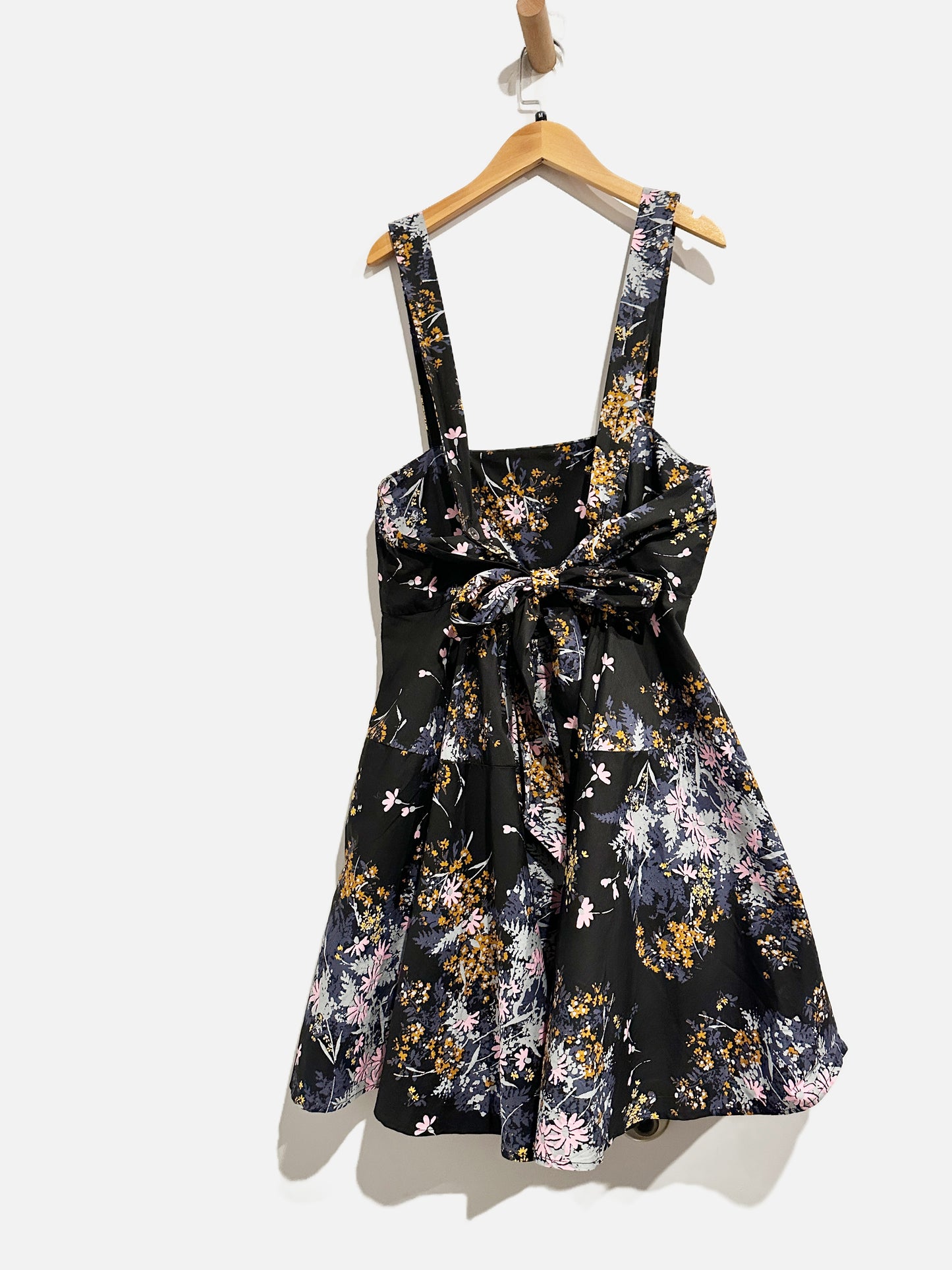 Free People Let The Sunshine in Navy Floral Tunic - Medium