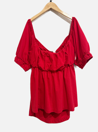 Free People Donnie Short Set in Cherry - Large