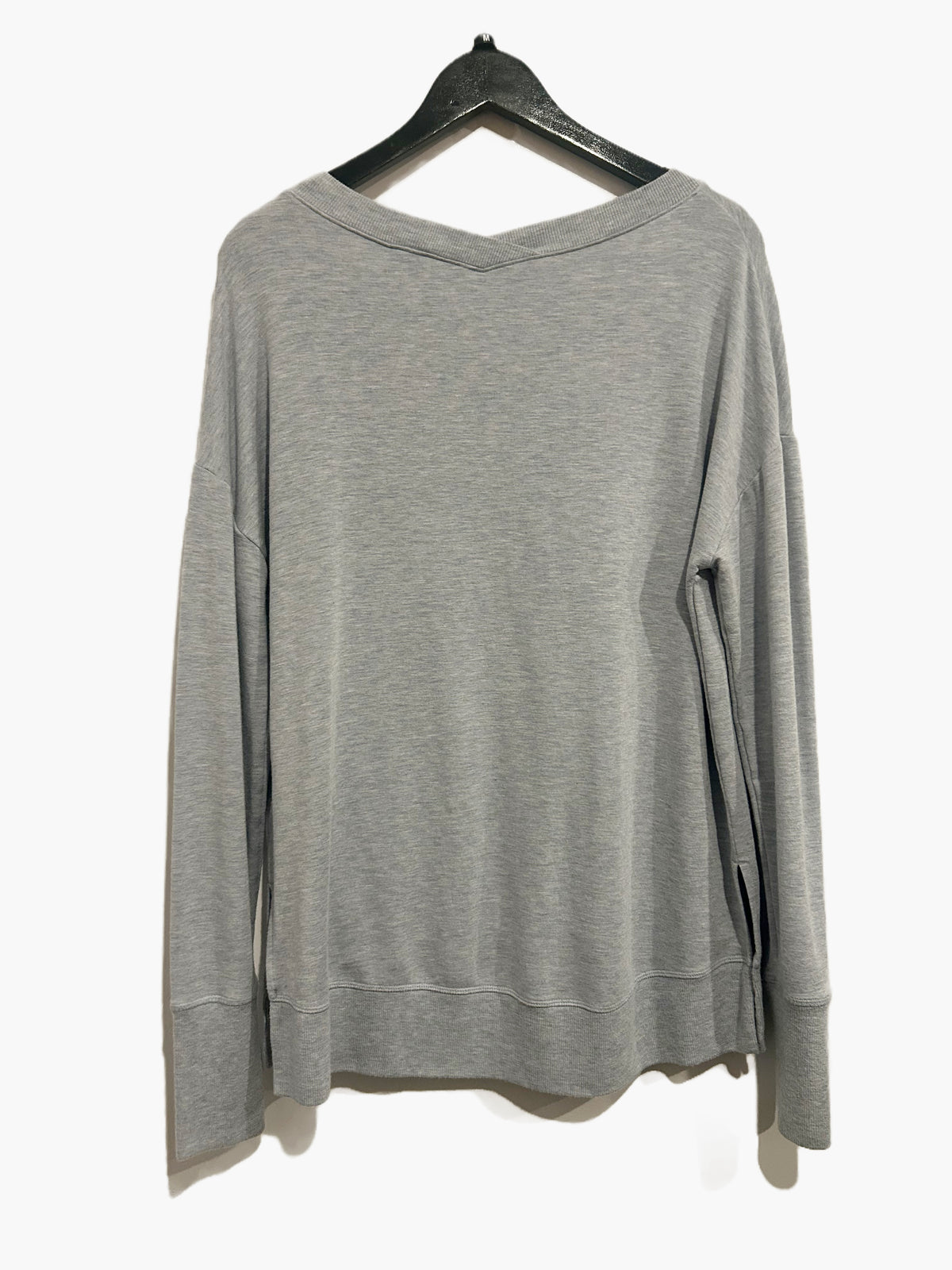 Athleta Seasoft V-Neck Sweatshirt in Blue Star - Medium