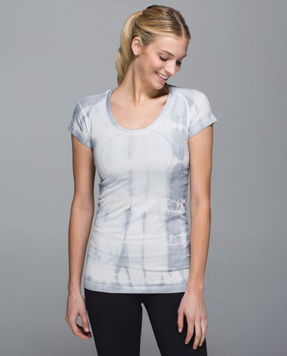 Lululemon Blue Tie Dye Swiftly Tech SS Tee - 12