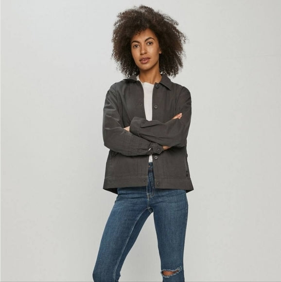 Vans Sophie Asphalt Twill Jacket - Medium