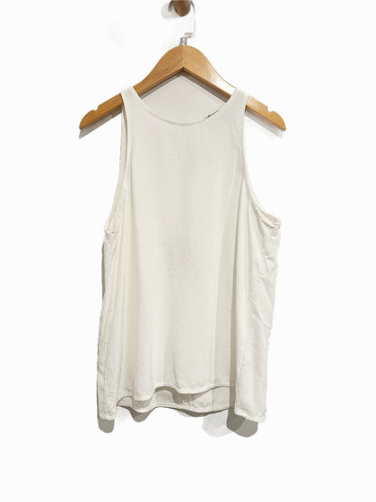 Everlane GoWeave High Neck Tank in White - 4