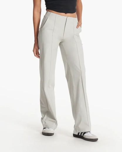 Vuori Meta Wide Leg Performance Pant in Vapor - Medium