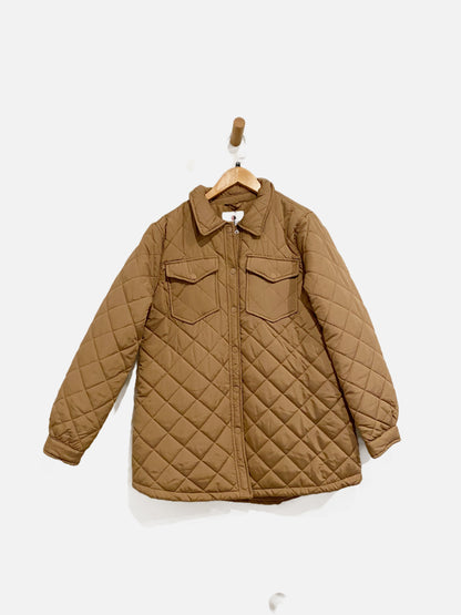 Urban Republic Remade Tan Quilted Jacket - Small