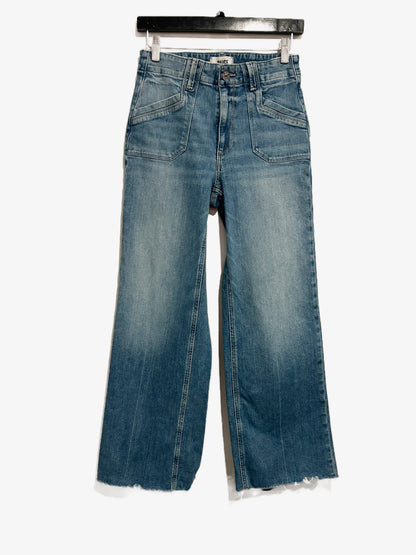 Paige Anessa High-Rise Wide Leg Jeans - 26