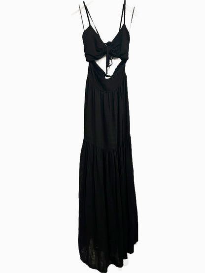 L Space Zuri Black Cutout Maxi Dress - Small