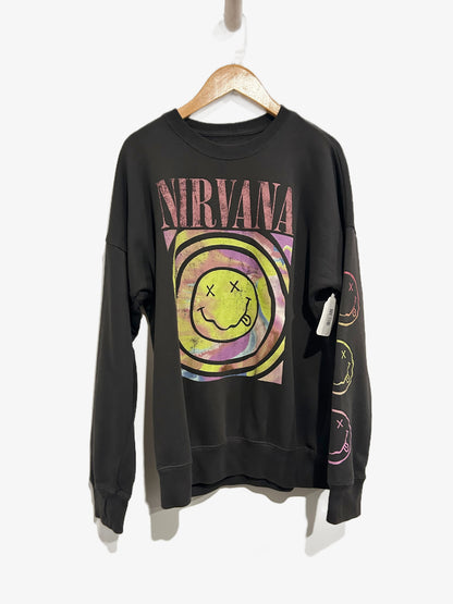 Abercrombie Kids Black Nirvana Pullover - 13/14