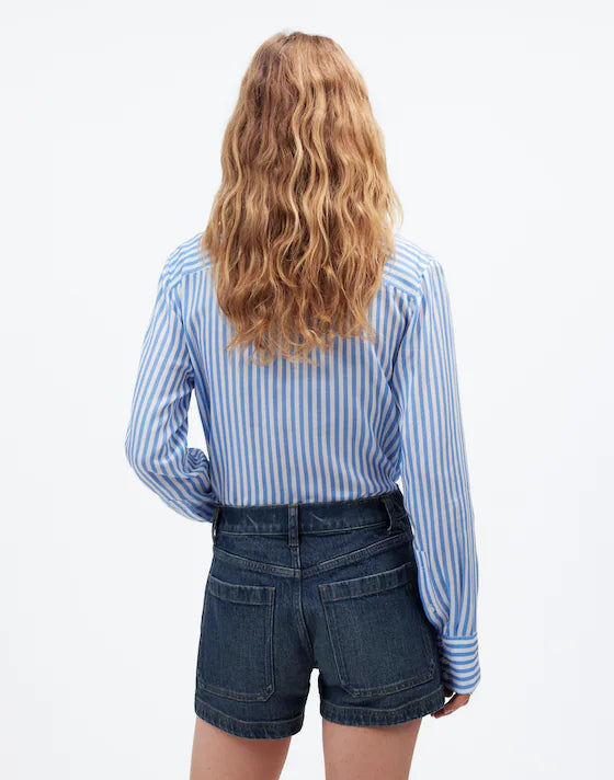 Madewell NWT The Denim Emmett Short: Patch Pocket Edition in Archbald Wash - 27