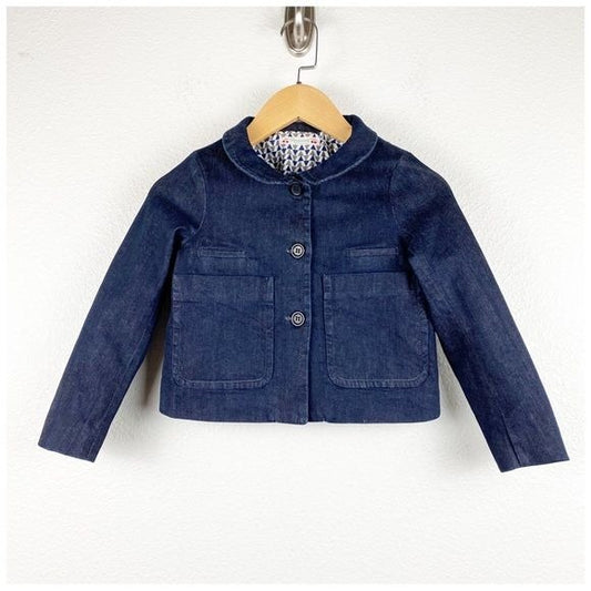 Bonpoint Denim Jacket Size 6