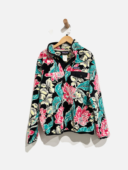 Patagonia Floral Button Fleece - XS