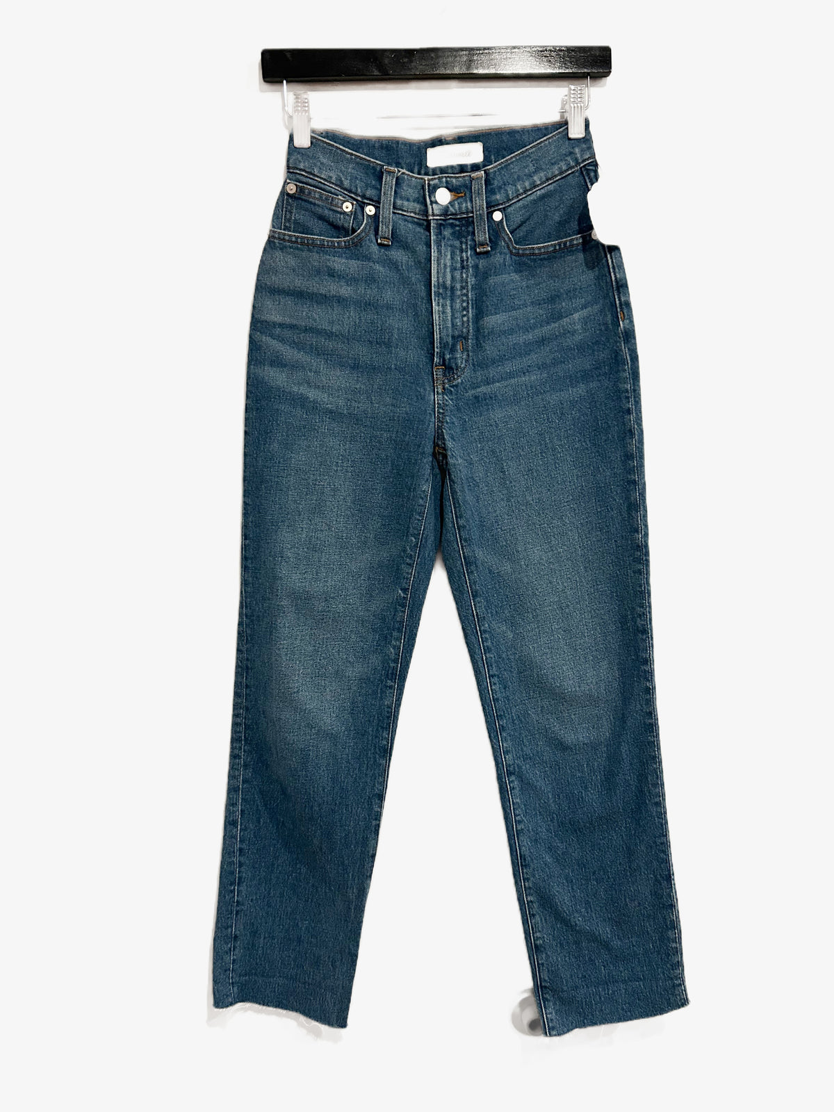 Madewell The Perfect Vintage Straight Jean in Mayfield Wash - 23