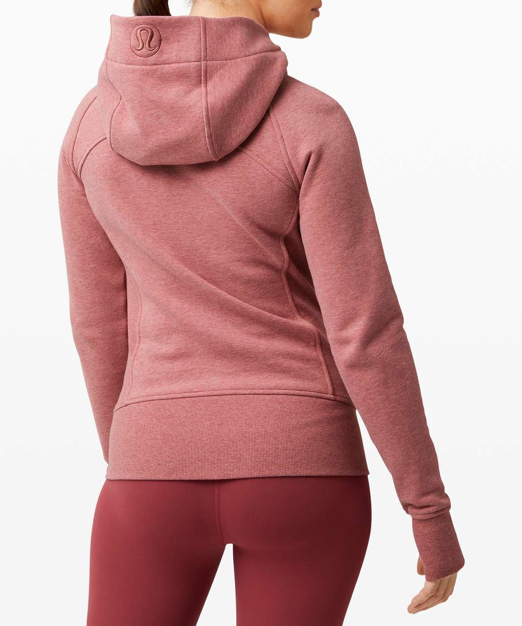Lululemon Scuba Hoodie in Heathered Cherry Tint - 6