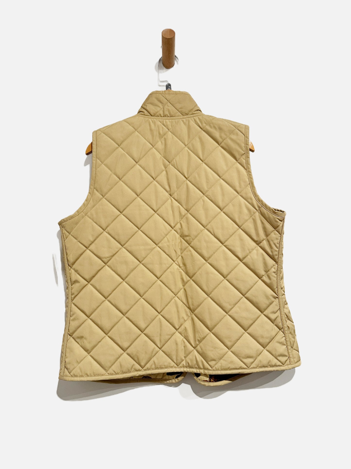 Ralph Lauren Tan Reversible Horse Vest - Large