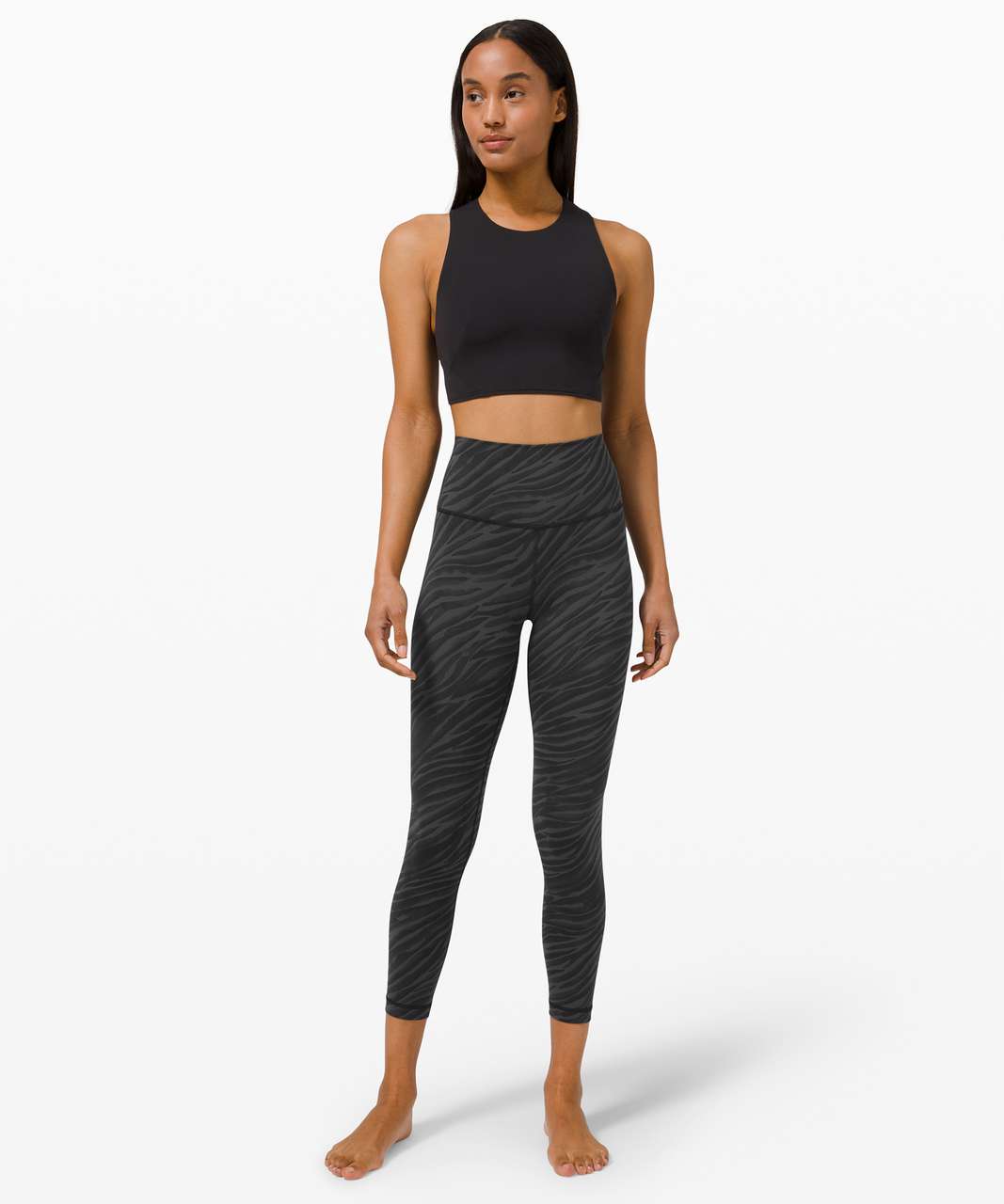 Lululemon Wunder Under High-Rise Tight 25" in Le Tigre Camo Deep Coal Multi - 4