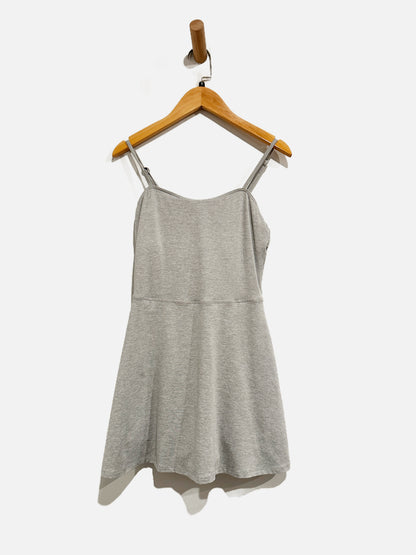 Alo Yoga Courtside Gray Mini Dress - Small