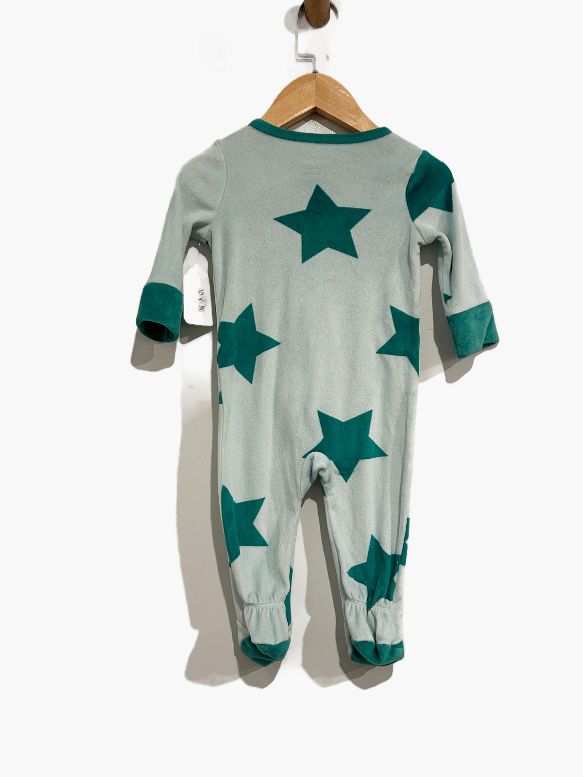 Cat & Jack Green Star Pajamas - 6-9M