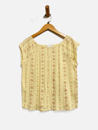 UO Out From Under Yellow Floral Tank - XL