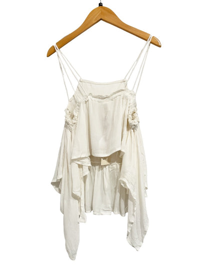 Raga NWT The Dreamer Embroidered Cami Top in White - XS