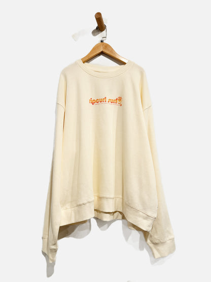 Ripcurl Orange Graphic Crewneck - XXL