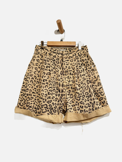 Free People Leopard Print Shorts - 26