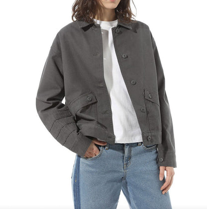 Vans Sophie Asphalt Twill Jacket - Medium