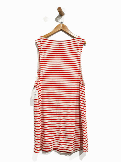Free People Free-est Sailor Mini Dress in Fiery Red Combo - Small