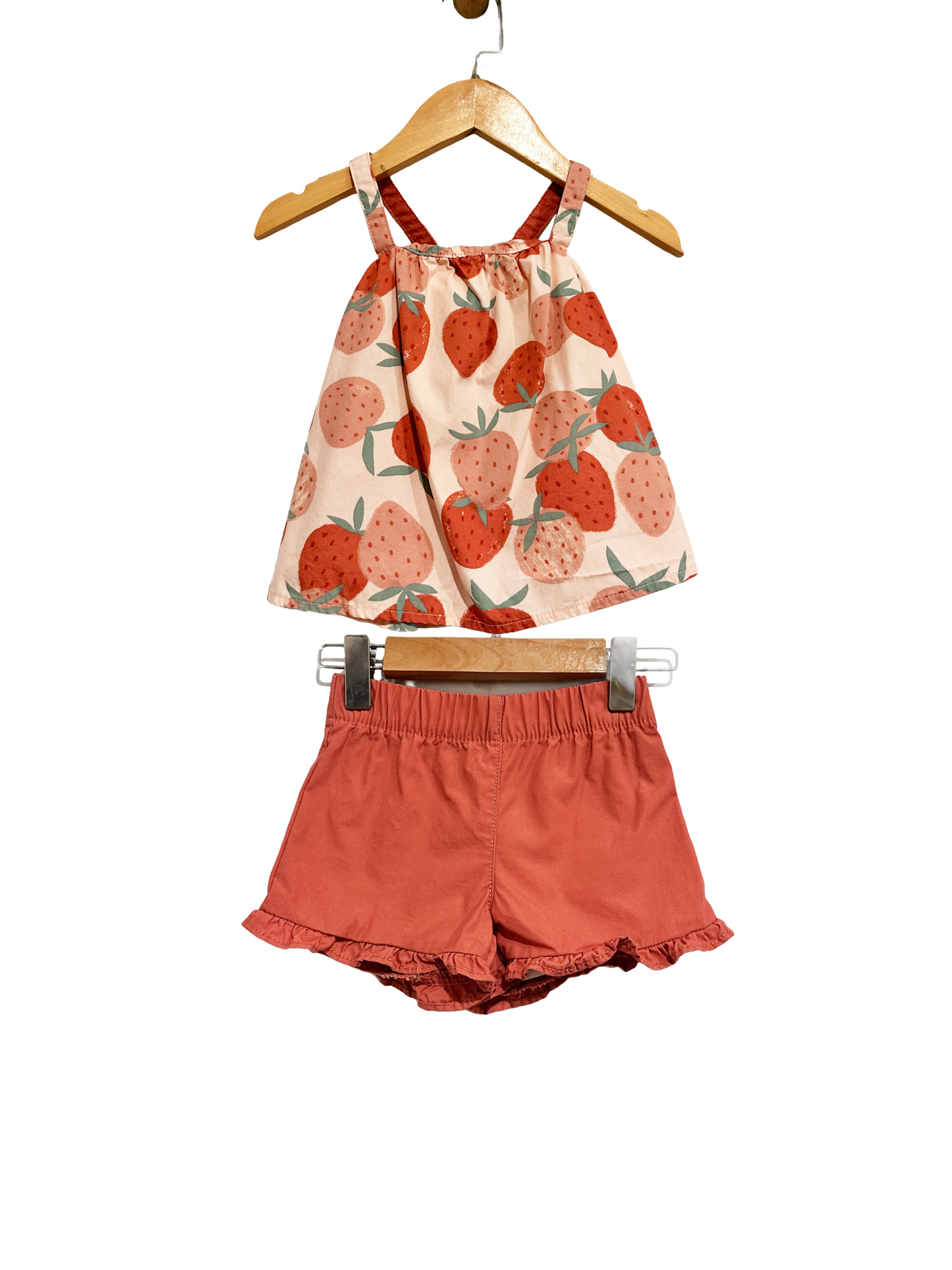 Carter’s Strawberry Short Set - 9M