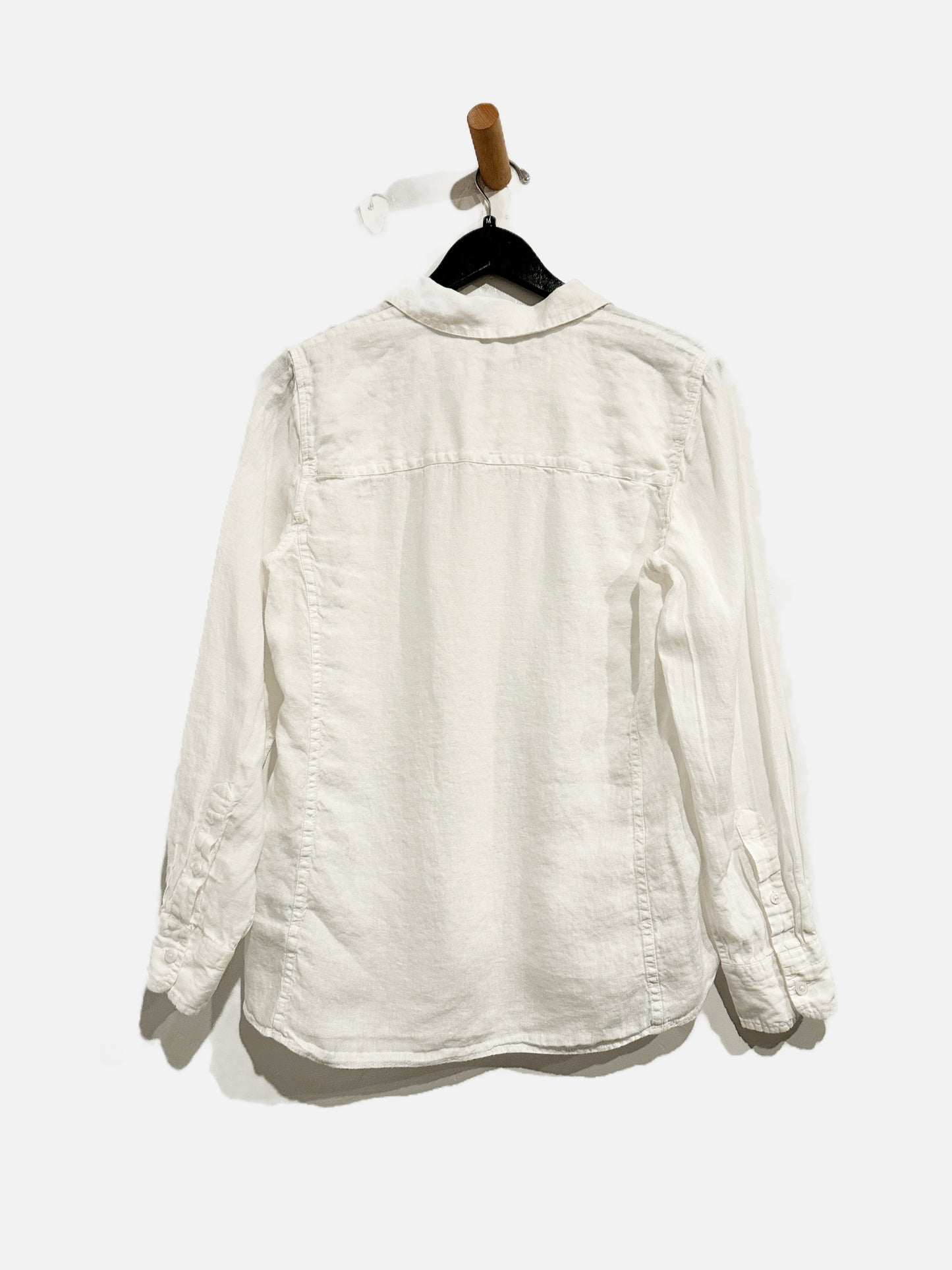 Baird McNutt for J Crew White Linen Button Down - 8