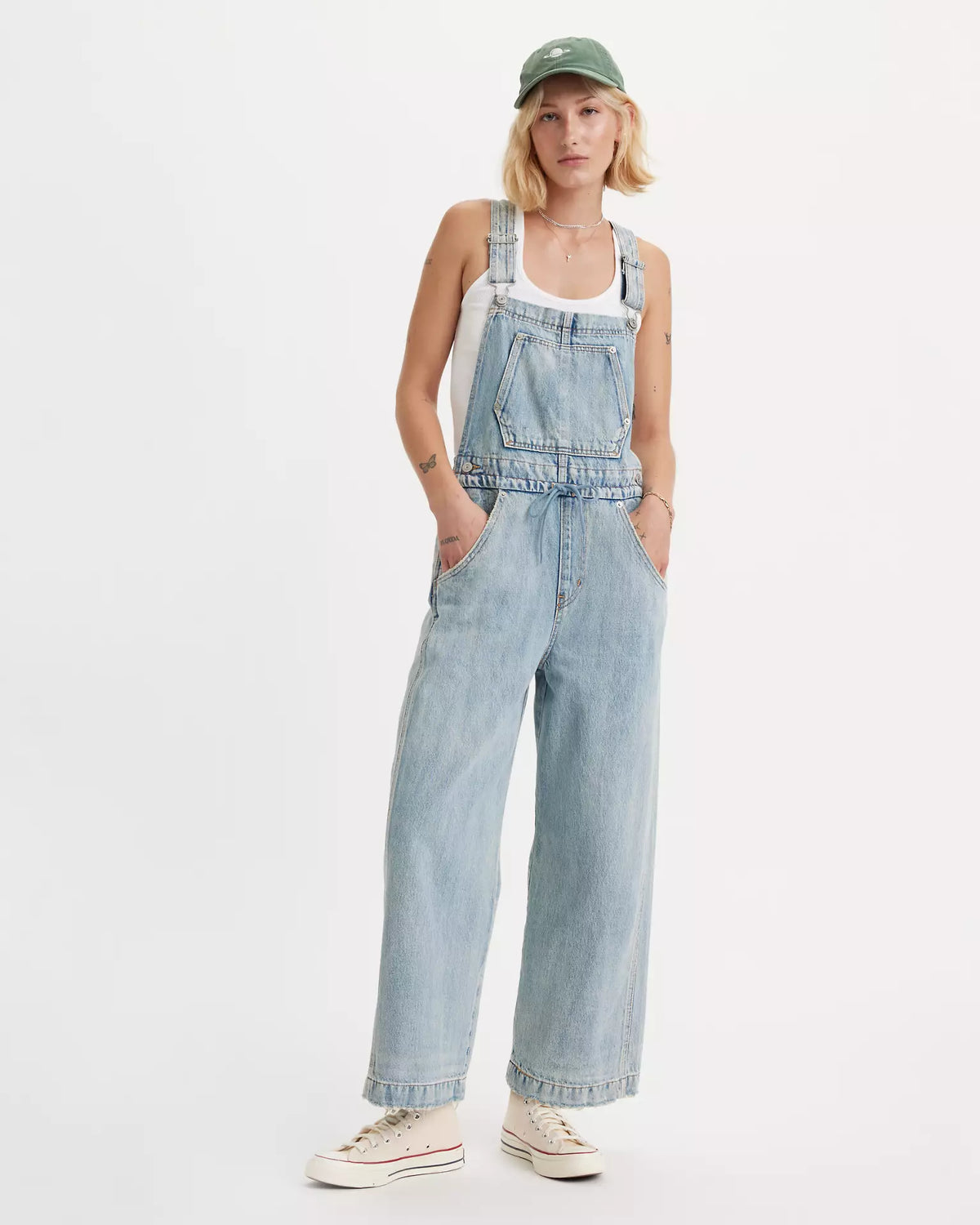 Levi’s Apron Overalls in Not In The Mood Stone - XS