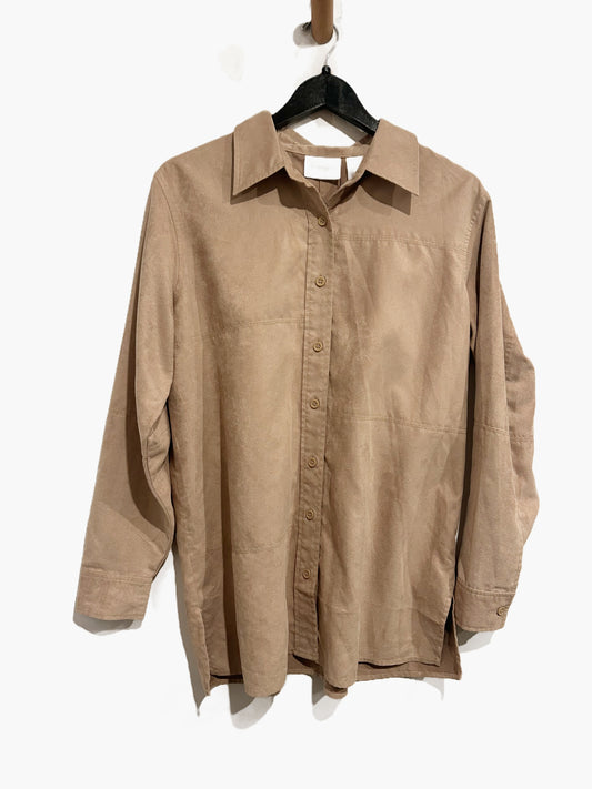 Liz Claiborne Tan Shacket - Large