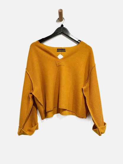 Urban Outfitters Orange Notch Pullover - Small
