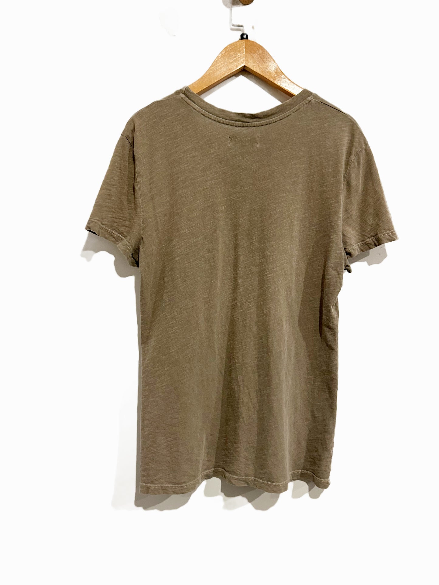 Rowan Tyler Slub Tee in Stone - Medium