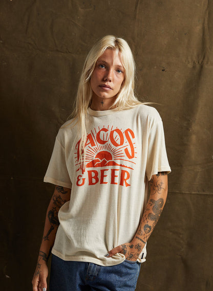 Pyknic Tacos & Beer Tee - Medium