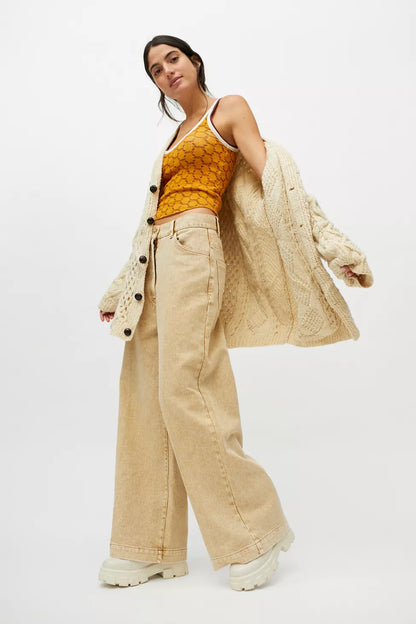 Urban Outfitters Lena Wide Leg Jeans - 27