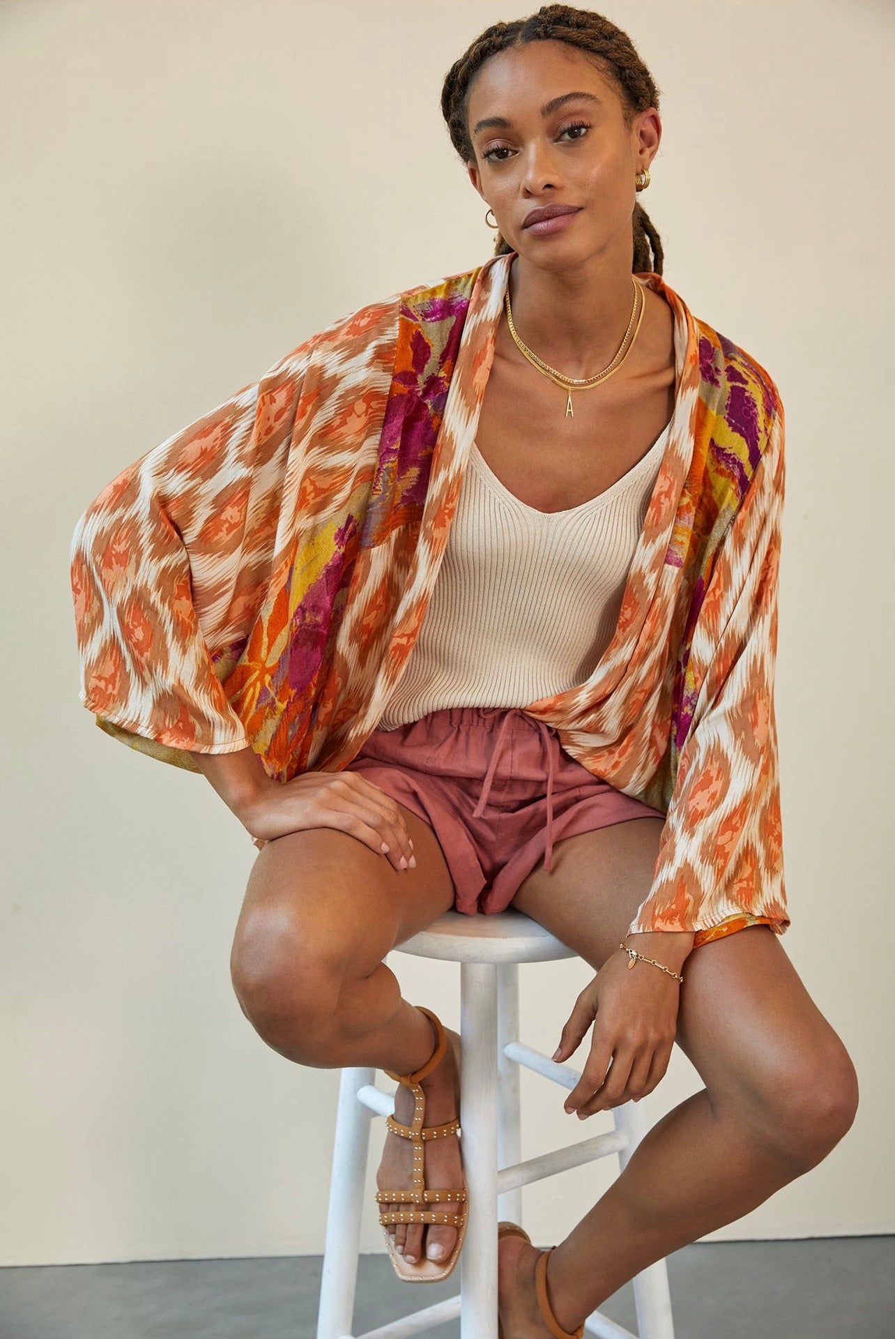 Anthropologie Sunset Cocoon Kimono - OS