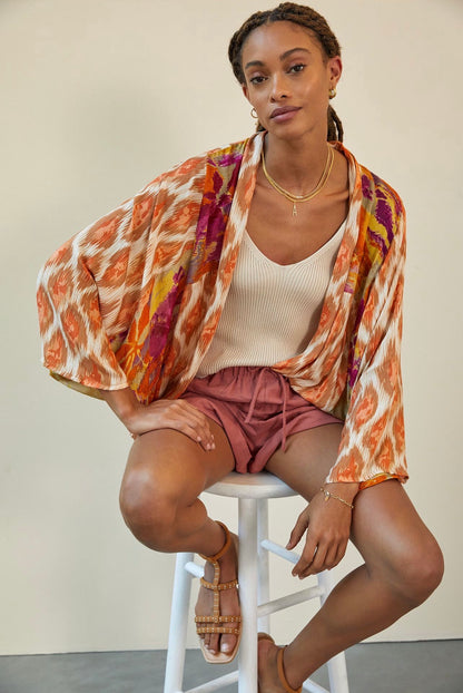 Anthropologie Sunset Cocoon Kimono - OS