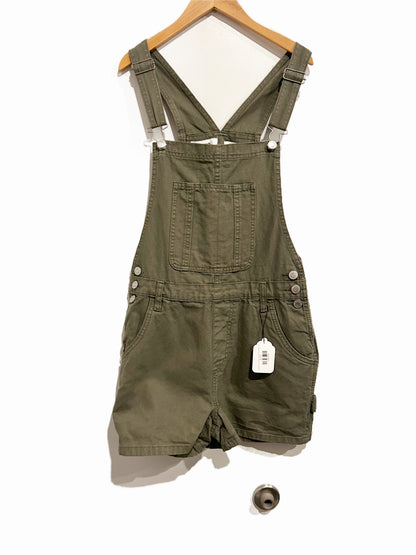Cotton On Utility Canvas Shortalls - 4