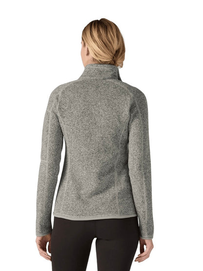 Patagonia Better Sweater Full Zip Fleece Jacket in Birch White - Small